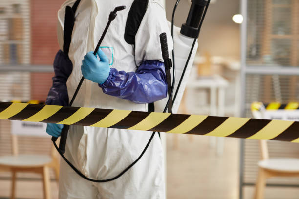 Professional Blood Cleanup technician working in Williamsburg, IN